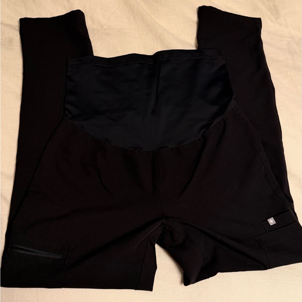Figs maternity straight leg scrubs